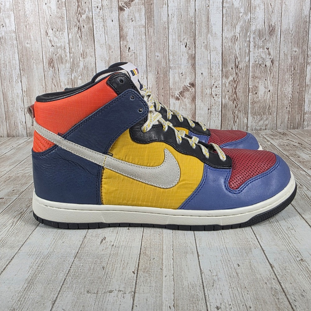 Nike Dunk High PRM SB QS "Be True" Multicolor Mens Sz 11 321762 611